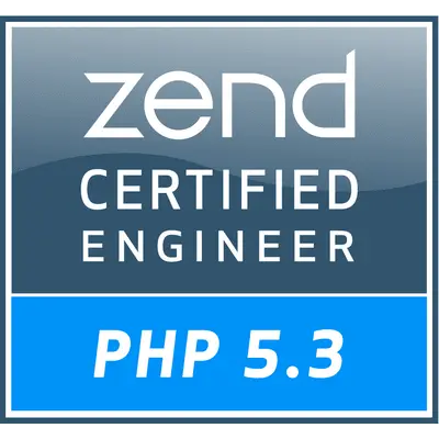 Zend PHP 5.3 Certification logo